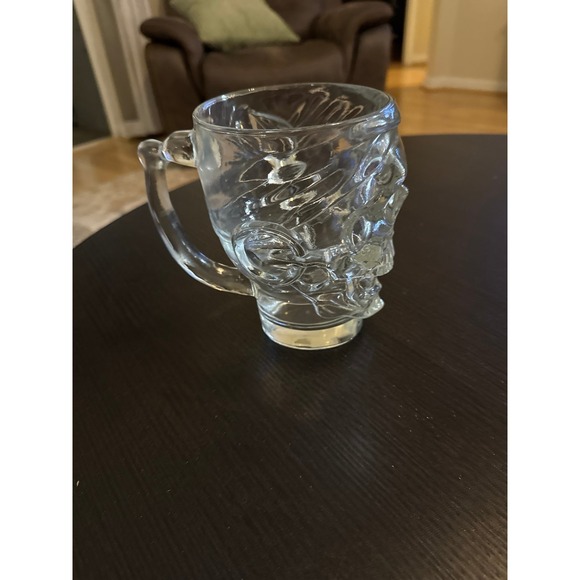 Glass Luminarc Skull Mug - Picture 2 of 8